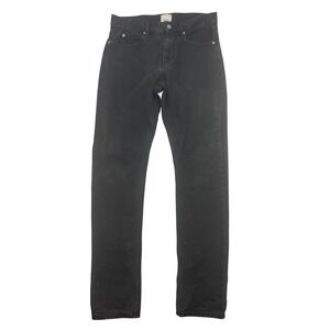 Marant Jeans 31 Black Good Straight Leg Faded Denim